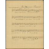 Cahier de musique