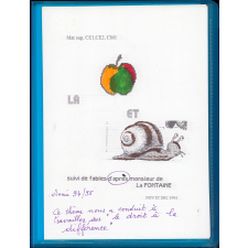 La pomme et l'escargot. Suivi de fables d'après Monsieur de La Fontaine