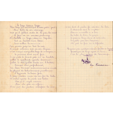 Cahier de récitations et de musique