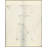 BEPC 1958. Collège de Damville. Mathématiques