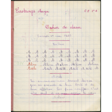 Cahier de classe