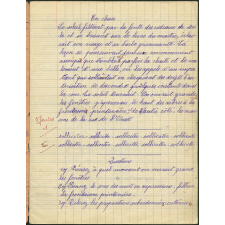 Cahier de Français