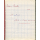 Cahier de devoirs mensuels