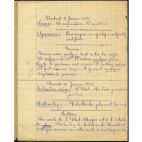 Cahier journalier