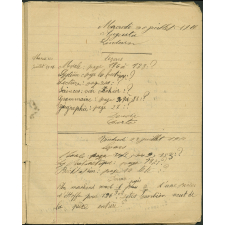 Cahier journalier