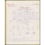 Cahier mensuel