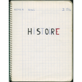 Cahier d'histoire