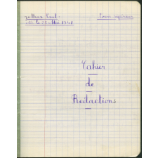 Cahier de rédactions