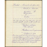 Cahier journalier - Année scolaire 1931-1932