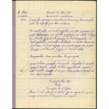 Cahier journalier