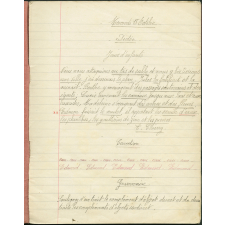Cahier journalier