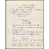 Cahier Journalier