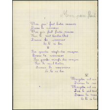 Cahier de Chant