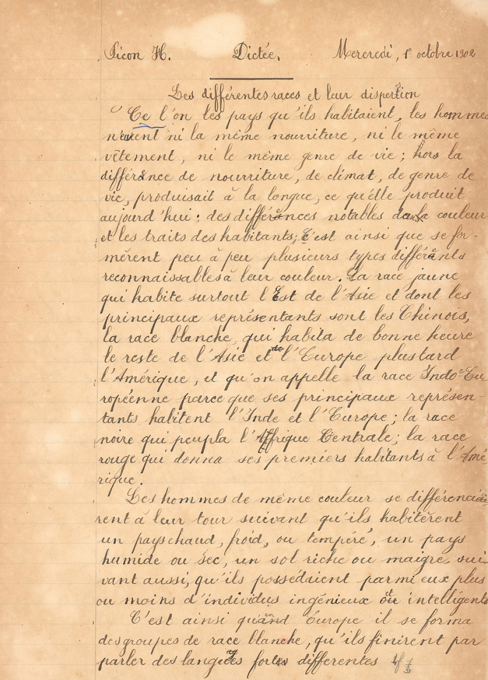 Cahier semi-quotidien