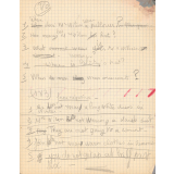 Cahier de brouillon
