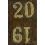 Pyrogravure - Élément de calendrier - 17 à 20