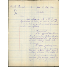 Certificat d'études 1957. Canton de Damville. Rédaction