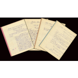 4 cahiers de compositions françaises