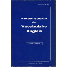 Révision générale de vocabulaire anglais