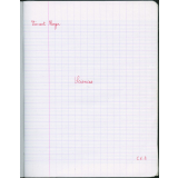 Cahier journalier