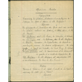 Cahier journalier