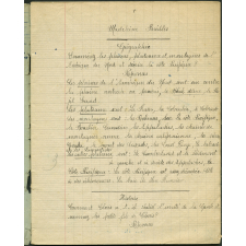 Cahier journalier