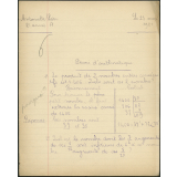 Devoir d'arithmétique