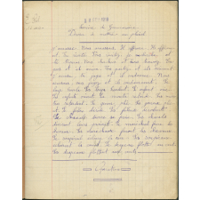 Cahier journalier
 