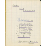 Cahier de 