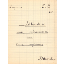 Littérature (titre inscrit)