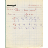 Cahier mensuel / Cahier de devoirs mensuels