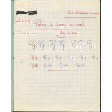 Cahier mensuel / Cahier de devoirs mensuels