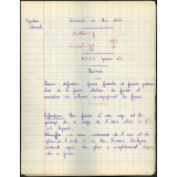 BEPC 1957. Collège de Damville. Devoir de physique