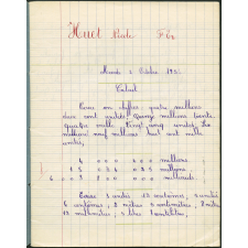 Cahier journalier