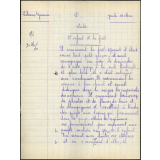Certificat d'études 1957. Canton de Damville. Dictée-questions