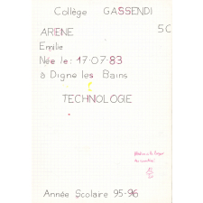 Cahier de