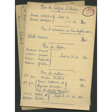 La Madeleine-de-Nonancourt - 14 juillet 1952 - Palmarès pour l'année scolaire 1951-1952