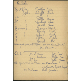 Palmarès de l'année scolaire 1956-1957 - Distribution des Prix - 14 juillet 1957