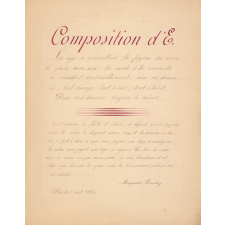 Cahier de composition