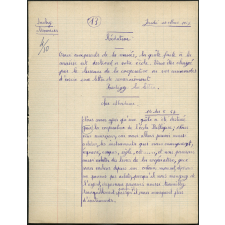 Certificat d'études 1957. Canton de Damville. Rédaction