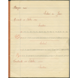 Cahier du jour