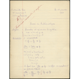 Devoir de mathématiques