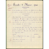 Cahier de roulement