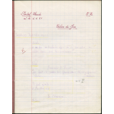 Cahier du jour