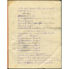 Cahier journalier