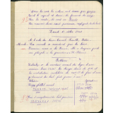 Cahier journalier
