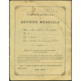 Cahier spécial de devoirs mensuels