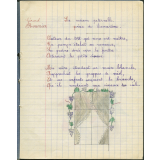 Cahier de poésies