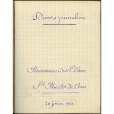 Devoirs journaliers