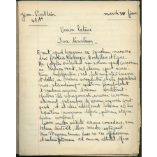 Cahier de textes latins